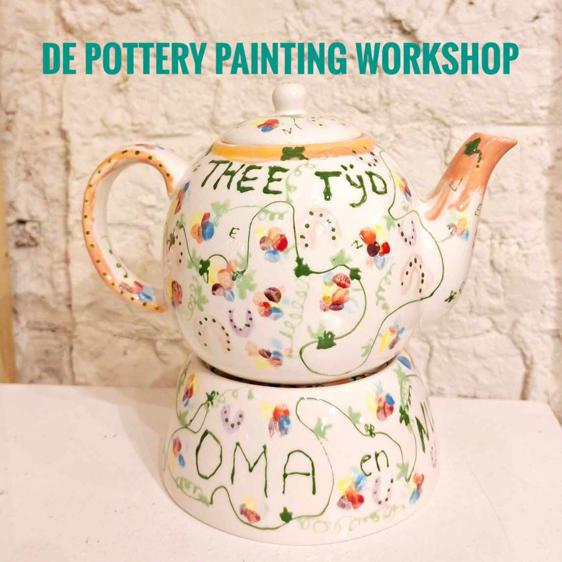 pottery painting workshop oostende brugge
